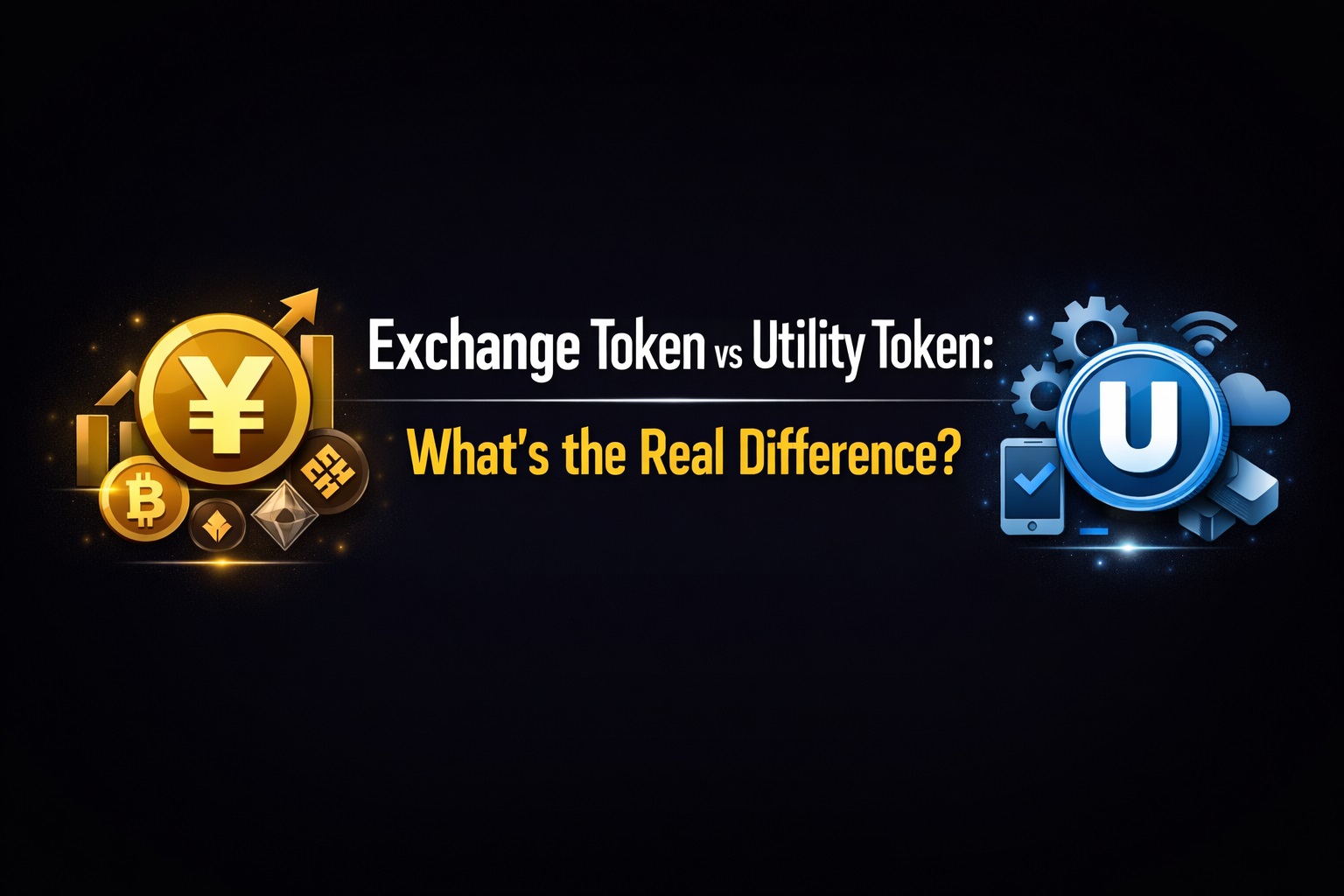 Exchange Token vs Utility Token: What’s the Real Difference?